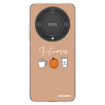 Picasee διαφανής θήκη σιλικόνης Honor Magic5 Lite 5G - Autumn