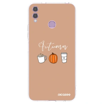 Picasee διαφανής θήκη σιλικόνης Honor 8X - Autumn