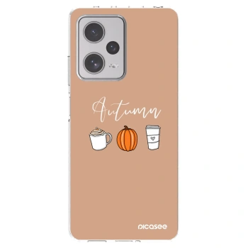 Picasee διαφανής θήκη σιλικόνης Xiaomi Redmi Note 12 Pro+ 5G - Autumn