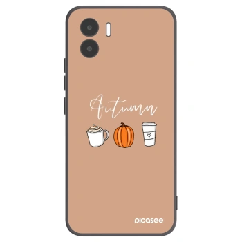 Picasee Μαύρη θήκη σιλικόνης για Xiaomi Redmi A2 - Autumn