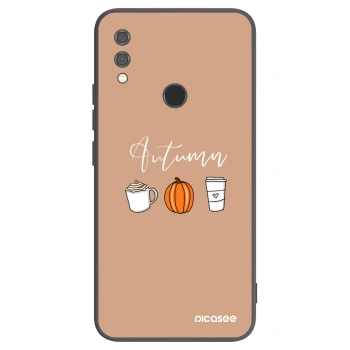 Picasee Μαύρη θήκη σιλικόνης για Xiaomi Redmi Note 7 - Autumn