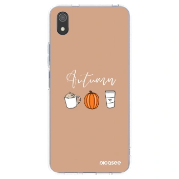 Picasee διαφανής θήκη σιλικόνης Xiaomi Redmi 7A - Autumn
