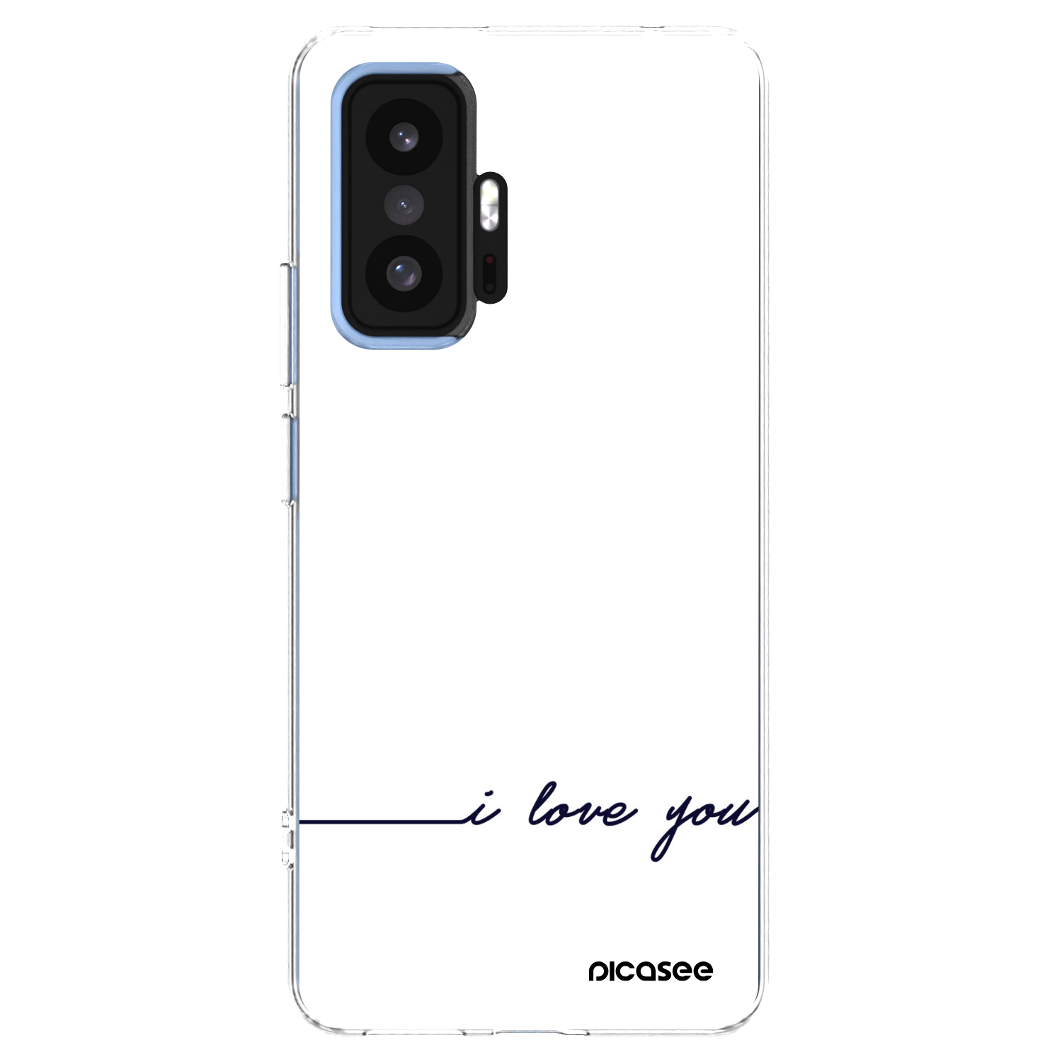 Picasee διαφανής θήκη σιλικόνης Xiaomi 11T - I love you