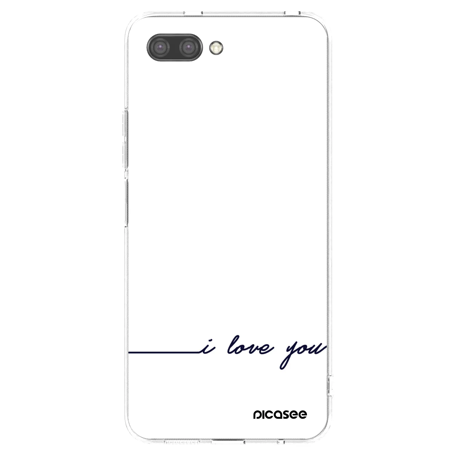 Picasee διαφανής θήκη σιλικόνης Honor 10 - I love you
