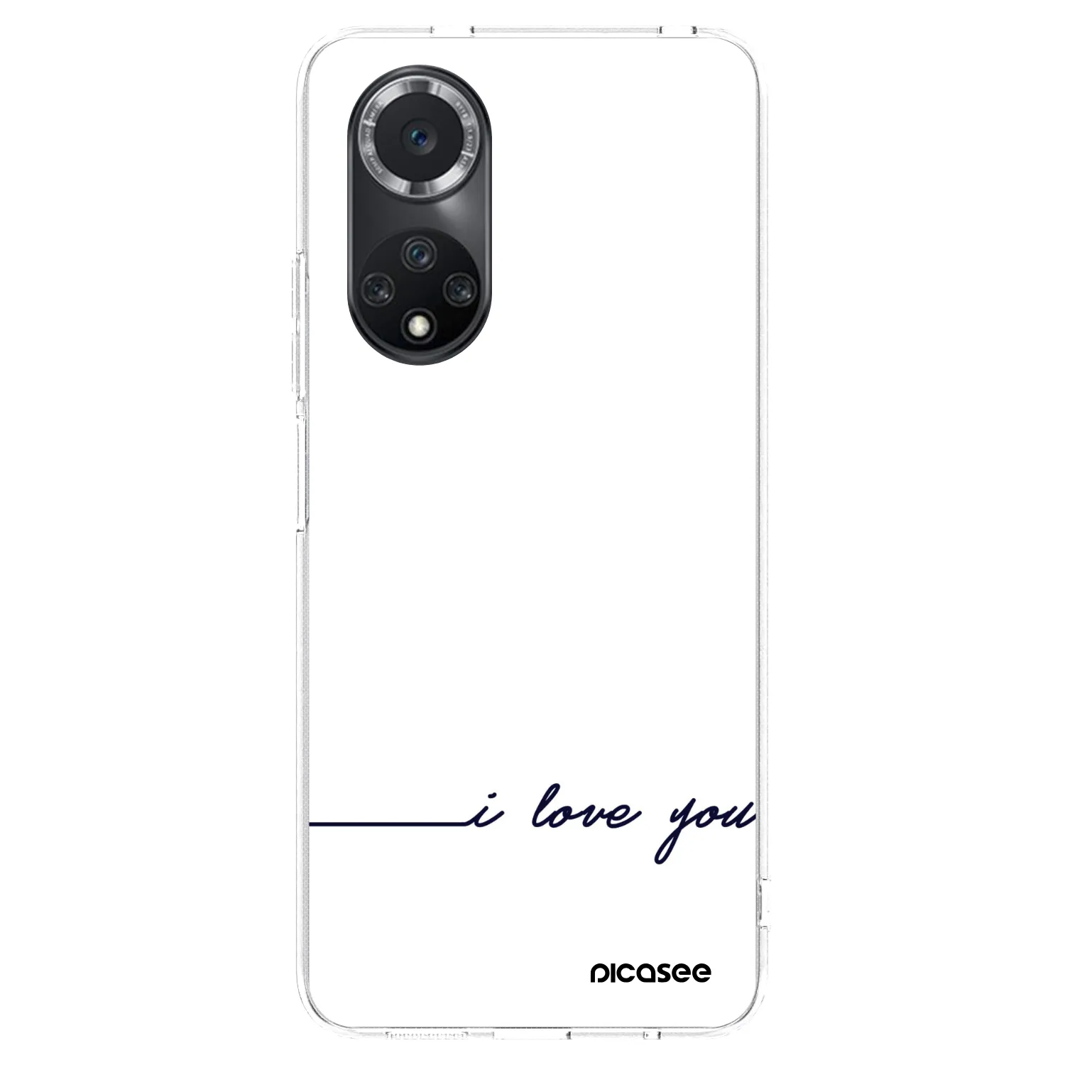 Picasee διαφανής θήκη σιλικόνης Huawei Nova 9 SE - I love you