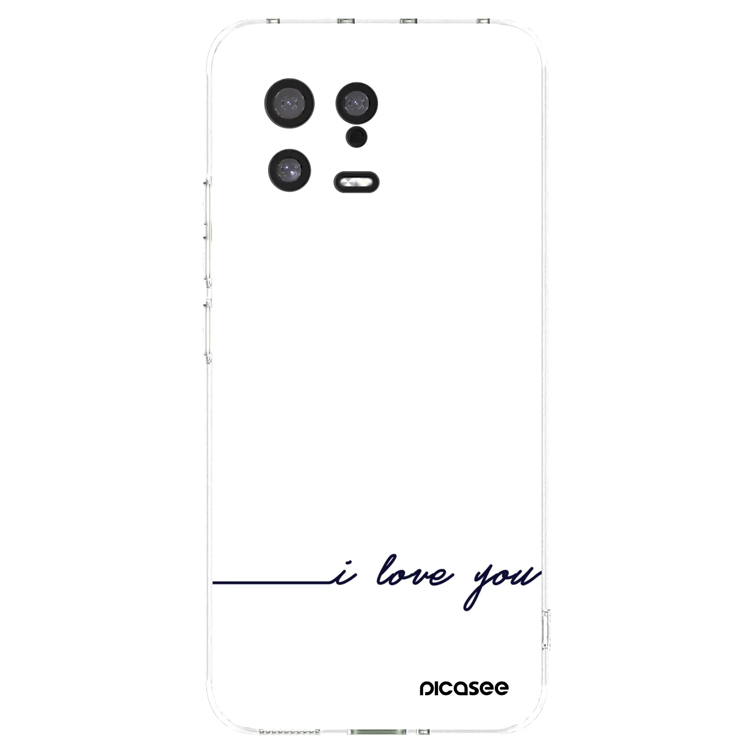 Picasee διαφανής θήκη σιλικόνης Xiaomi 13 - I love you