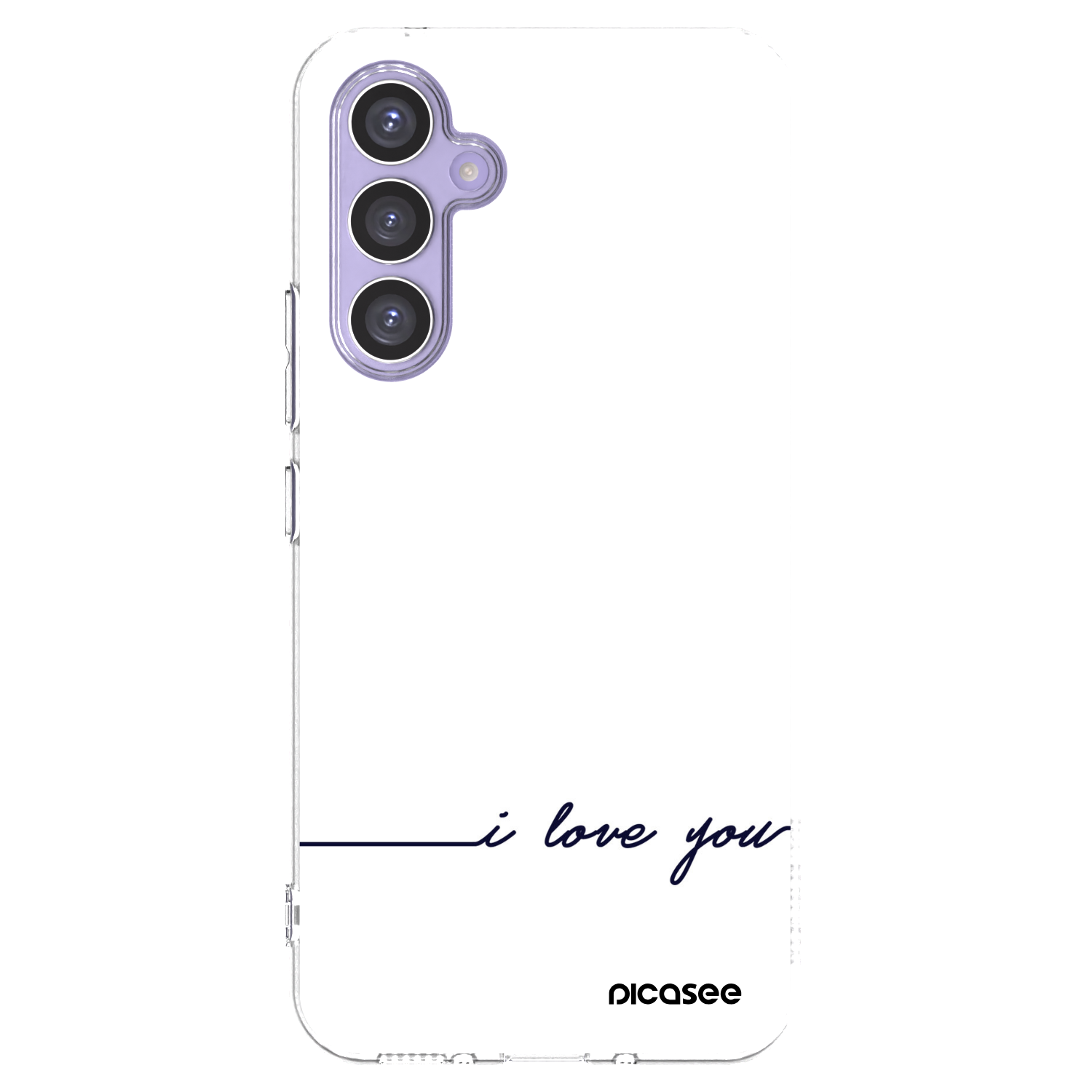 Picasee διαφανής θήκη σιλικόνης Samsung Galaxy A54 5G A546B - I love you