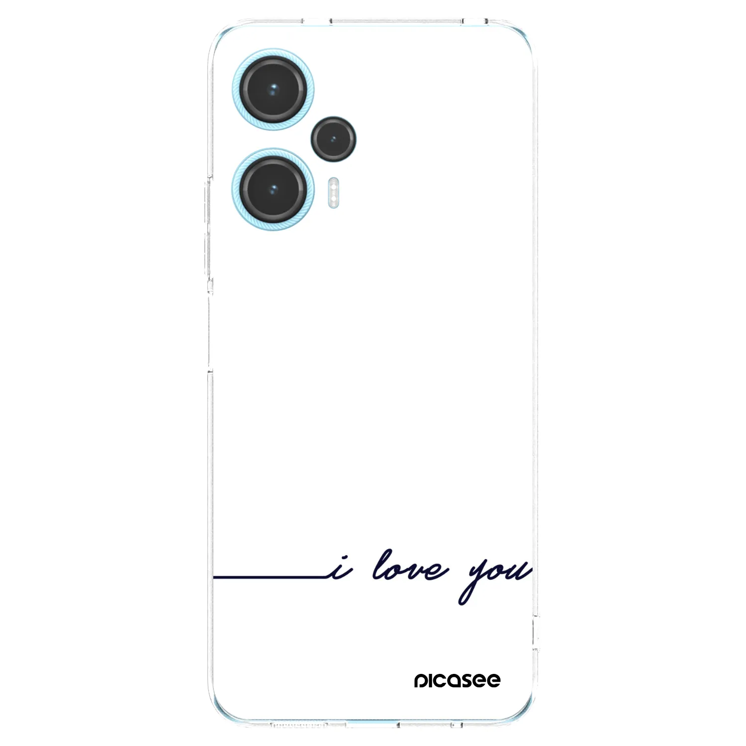 Picasee διαφανής θήκη σιλικόνης Xiaomi Poco F5 - I love you