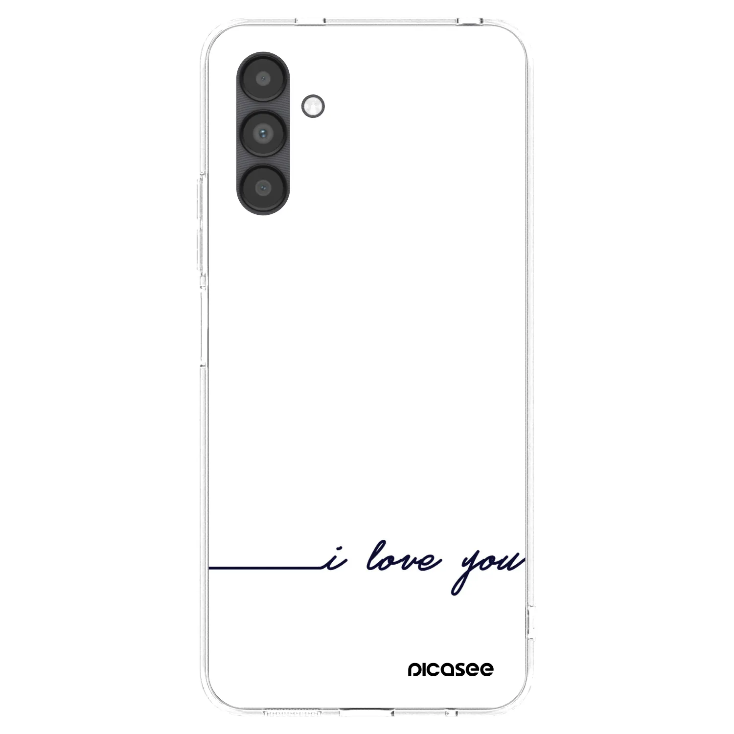 Picasee διαφανής θήκη σιλικόνης Samsung Galaxy A04s A047F - I love you