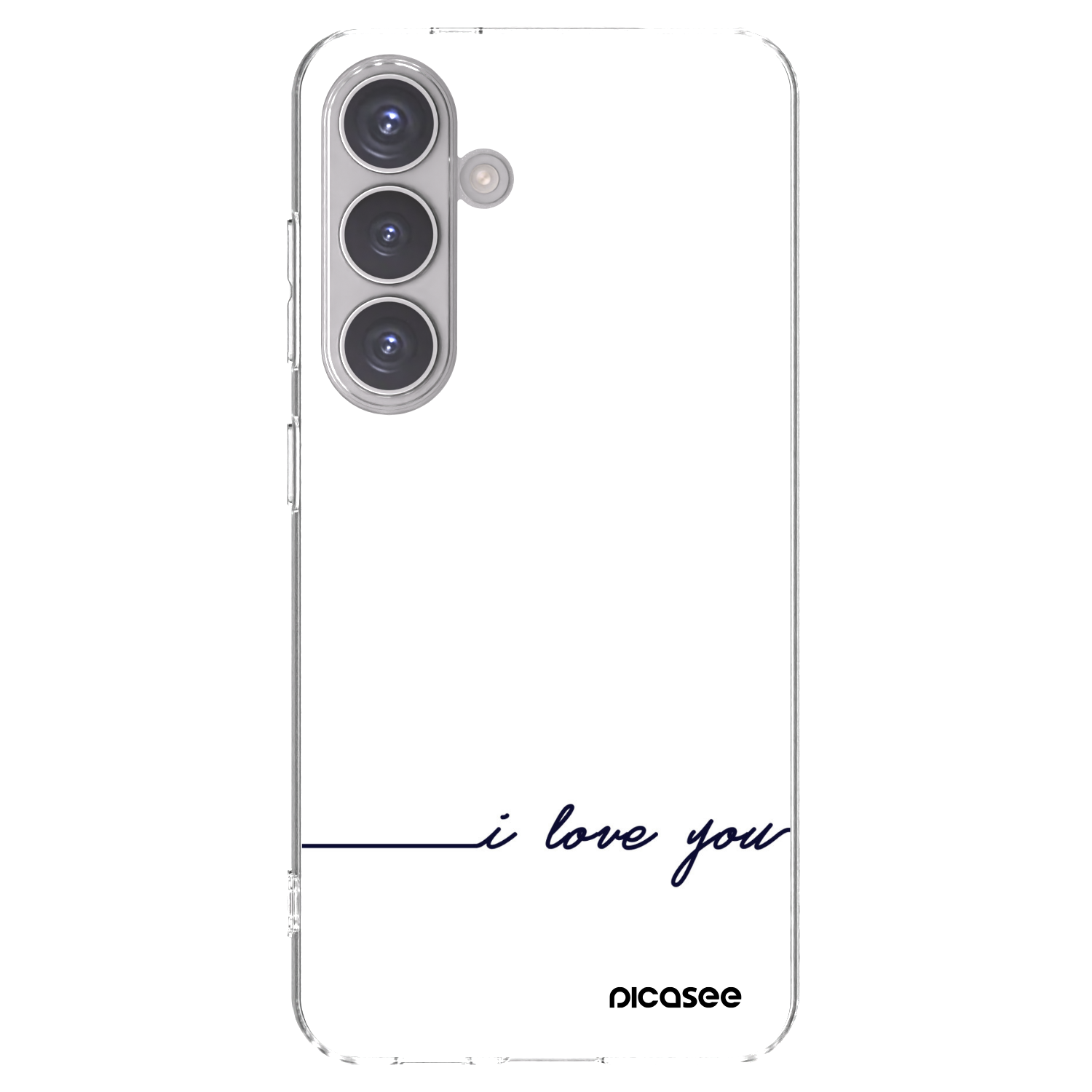 Picasee διαφανής θήκη σιλικόνης Samsung Galaxy S24 S921B 5G - I love you