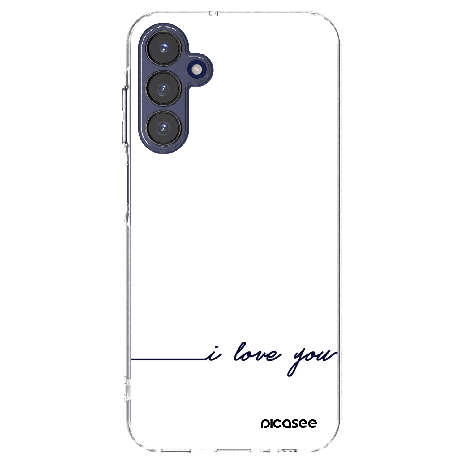 Picasee διαφανής θήκη σιλικόνης Samsung Galaxy A15 A155F 4G - I love you
