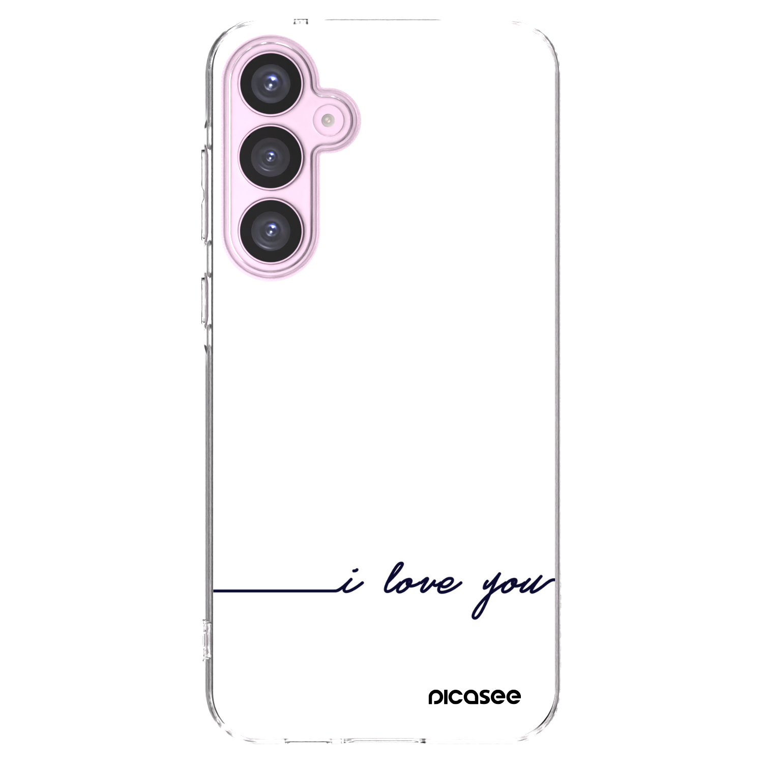 Picasee διαφανής θήκη σιλικόνης Samsung Galaxy A55 5G A556B - I love you