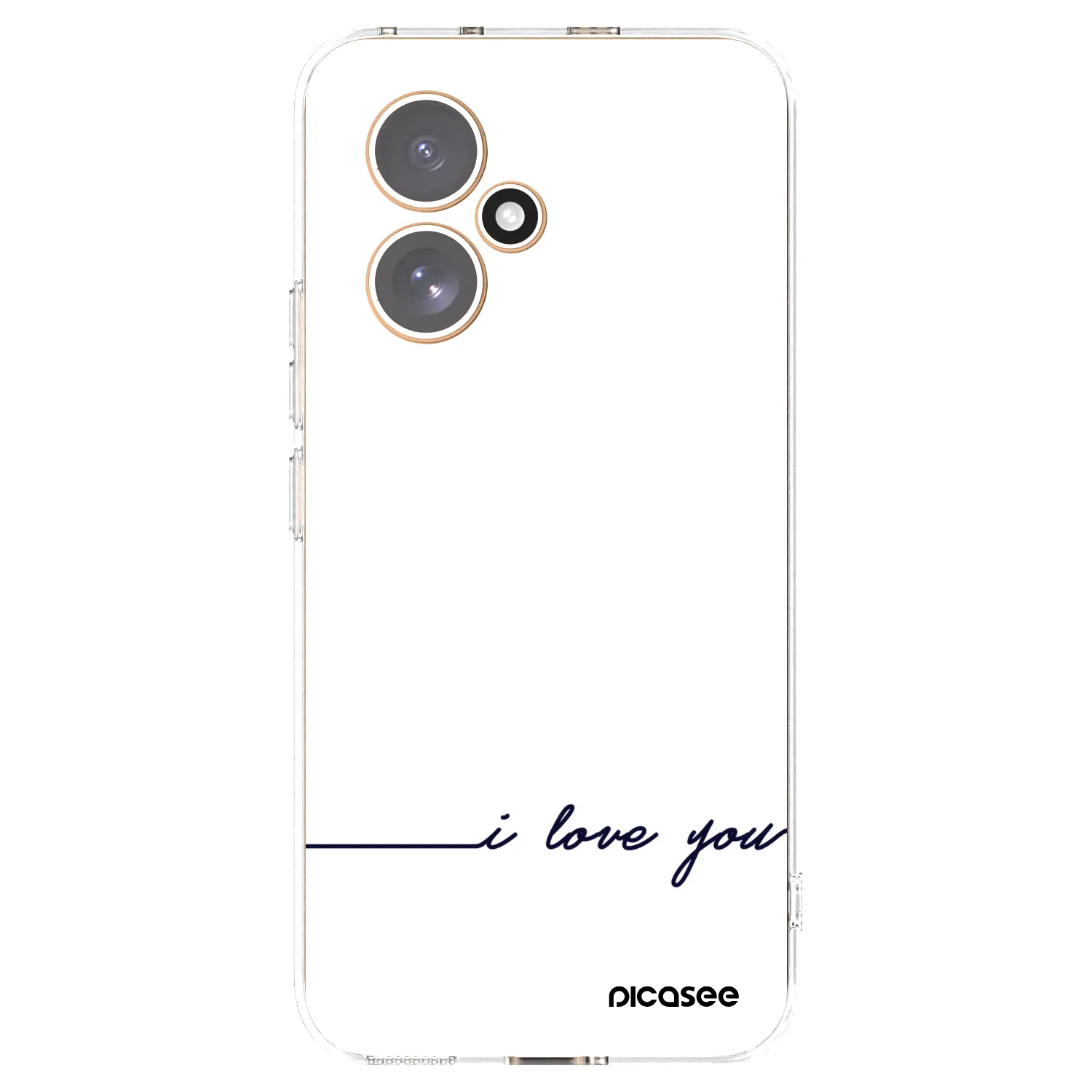 Picasee διαφανής θήκη σιλικόνης Honor 400 5G - I love you