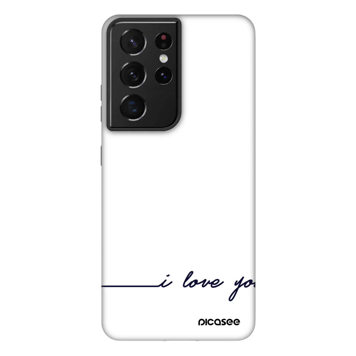 Picasee Fashion Case για Samsung Galaxy S21 Ultra 5G G998B - I love you