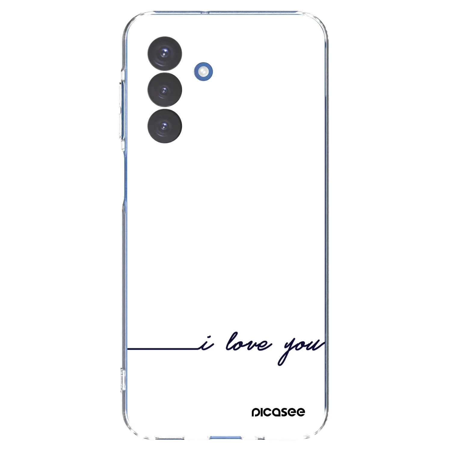 Picasee διαφανής θήκη σιλικόνης Samsung Galaxy A17 5G - I love you