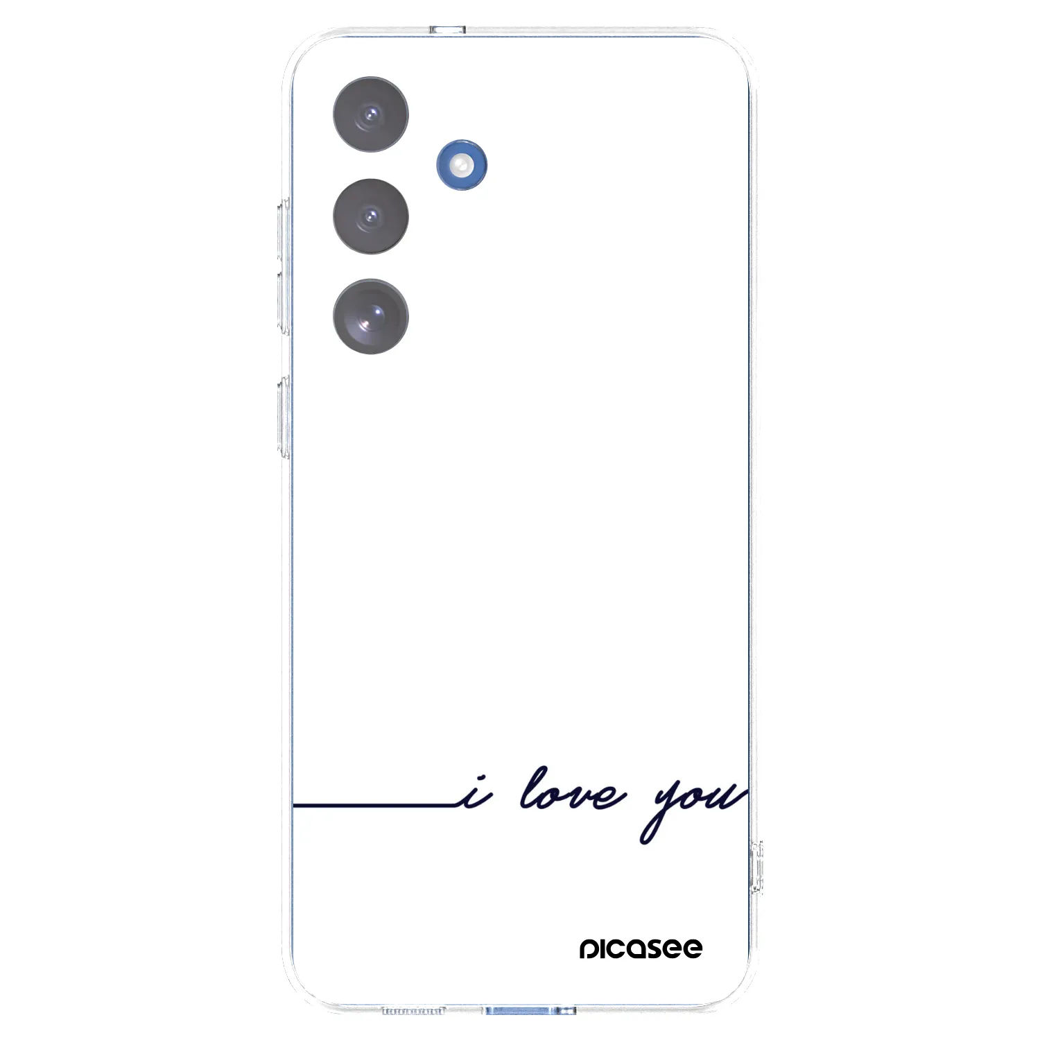 Picasee διαφανής θήκη σιλικόνης Samsung Galaxy S25 FE 5G - I love you