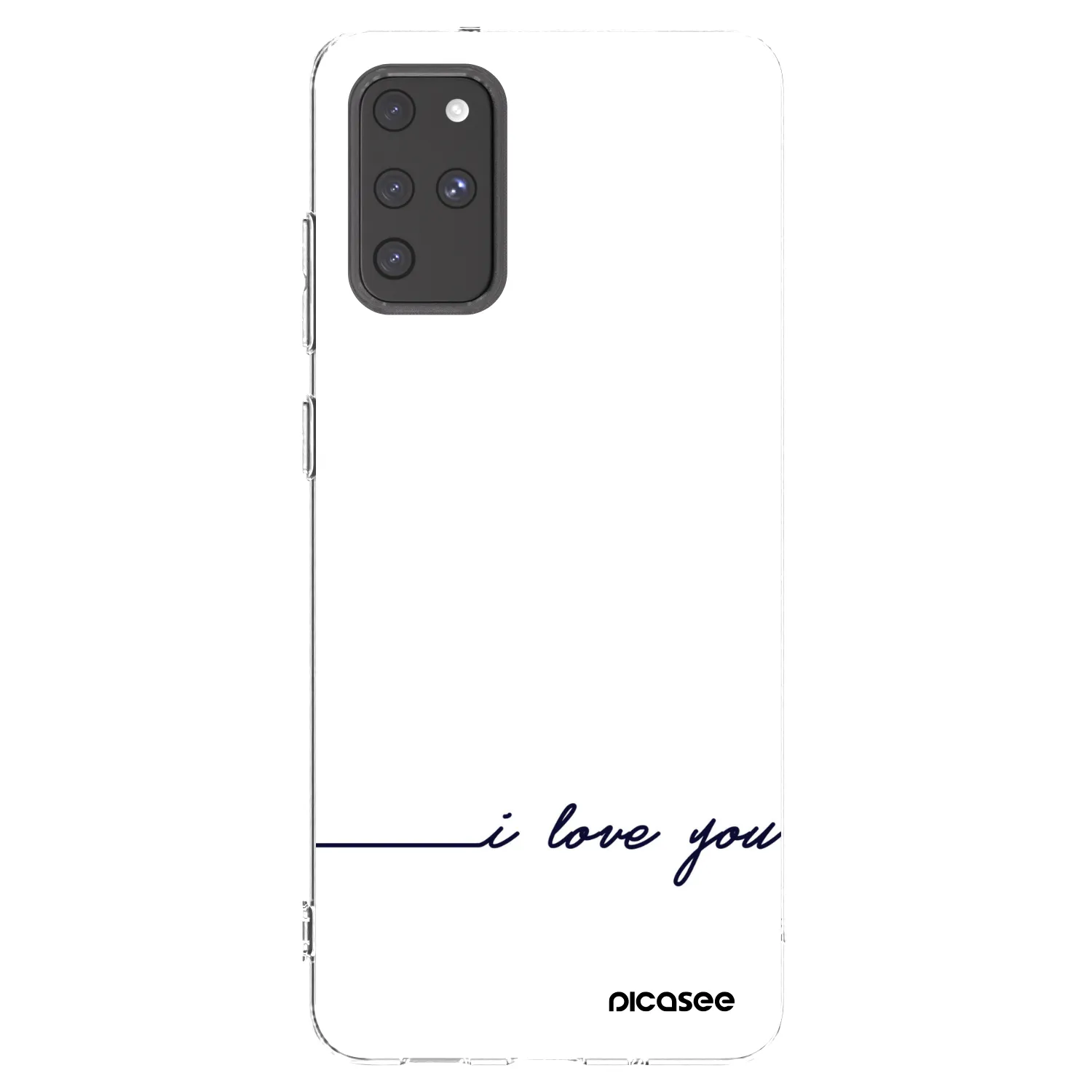 Picasee διαφανής θήκη σιλικόνης Samsung Galaxy S20+ G985F - I love you