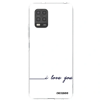 Picasee διαφανής θήκη σιλικόνης Xiaomi Mi 10 Lite - I love you