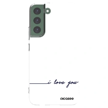 Picasee διαφανής θήκη σιλικόνης Samsung Galaxy S22+ 5G - I love you