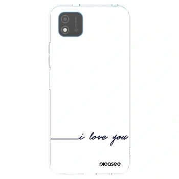 Picasee διαφανής θήκη σιλικόνης Realme C11 (2021) - I love you