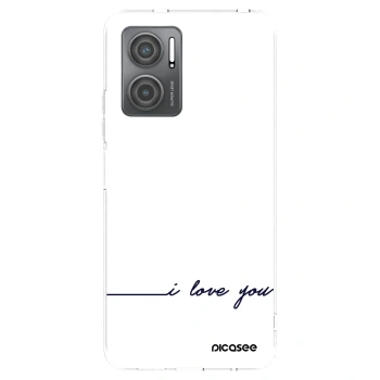 Picasee διαφανής θήκη σιλικόνης Xiaomi Redmi 10 5G - I love you