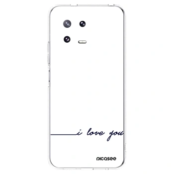 Picasee διαφανής θήκη σιλικόνης Xiaomi 13 Pro - I love you