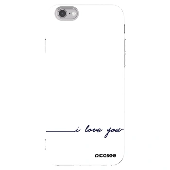 Picasee διαφανής θήκη σιλικόνης Apple iPhone 6/6S - I love you
