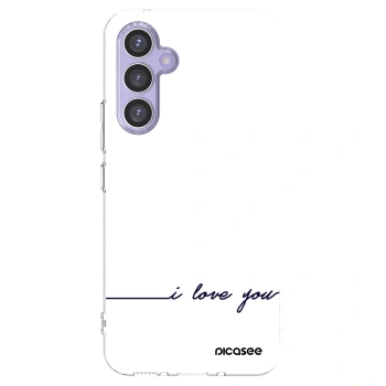 Picasee διαφανής θήκη σιλικόνης Samsung Galaxy A54 5G A546B - I love you