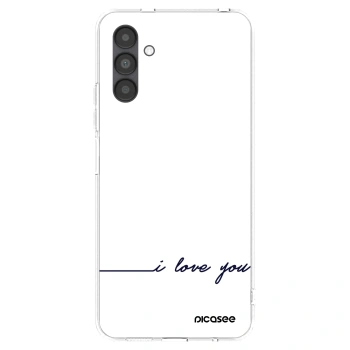 Picasee διαφανής θήκη σιλικόνης Samsung Galaxy A04s A047F - I love you