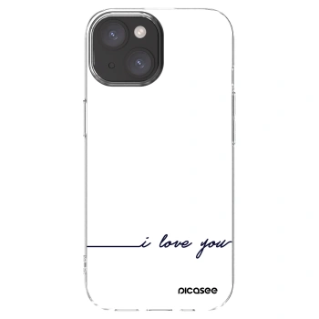 Picasee διαφανής θήκη σιλικόνης Apple iPhone 15 - I love you