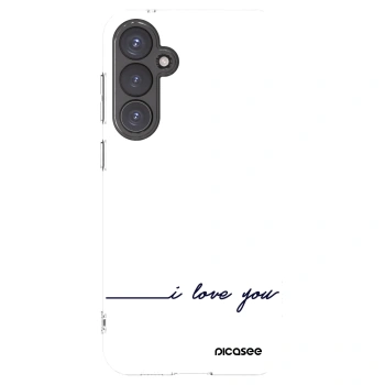 Picasee διαφανής θήκη σιλικόνης Samsung Galaxy S23 FE S711B - I love you