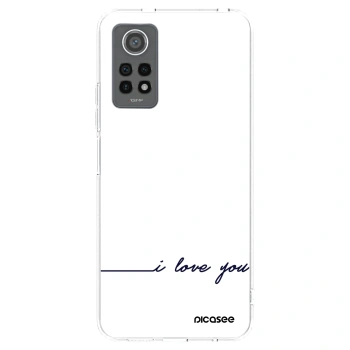 Picasee διαφανής θήκη σιλικόνης Xiaomi Redmi Note 12 Pro 4G - I love you