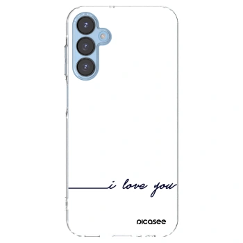 Picasee διαφανής θήκη σιλικόνης Samsung Galaxy A15 A156B 5G - I love you
