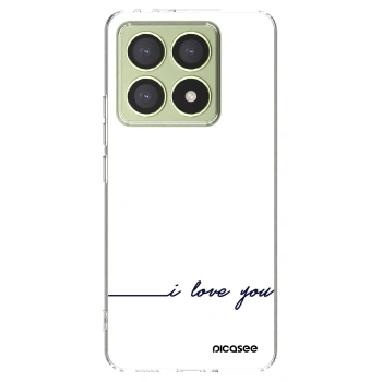 Picasee διαφανής θήκη σιλικόνης Xiaomi 14T - I love you