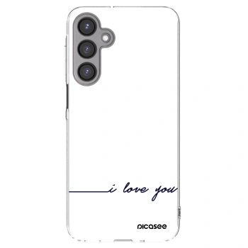 Picasee διαφανής θήκη σιλικόνης Samsung Galaxy A16 5G - I love you