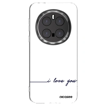 Picasee διαφανής θήκη σιλικόνης Honor Magic7 Pro 5G - I love you