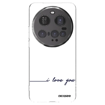 Picasee διαφανής θήκη σιλικόνης Xiaomi 15 Ultra - I love you