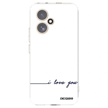 Picasee διαφανής θήκη σιλικόνης Honor 400 5G - I love you