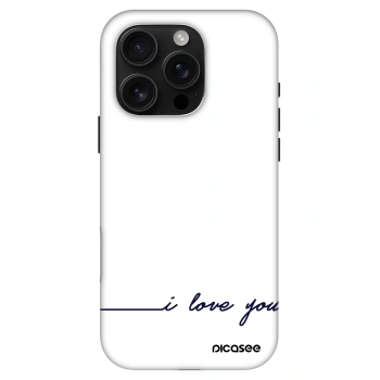 Picasee Fashion Case MagSafe για Apple iPhone 16 Pro - I love you