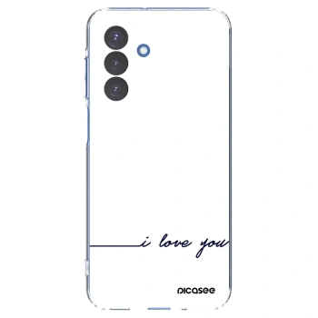 Picasee διαφανής θήκη σιλικόνης Samsung Galaxy A17 5G - I love you