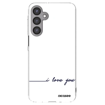 Picasee διαφανής θήκη σιλικόνης Samsung Galaxy A16 4G - I love you