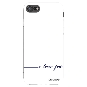 Picasee διαφανής θήκη σιλικόνης Apple iPhone 8 - I love you