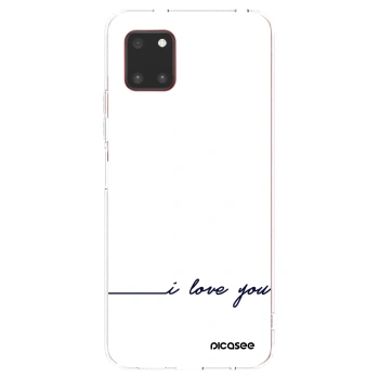 Picasee διαφανής θήκη σιλικόνης Samsung Galaxy Note 10 Lite N770F - I love you