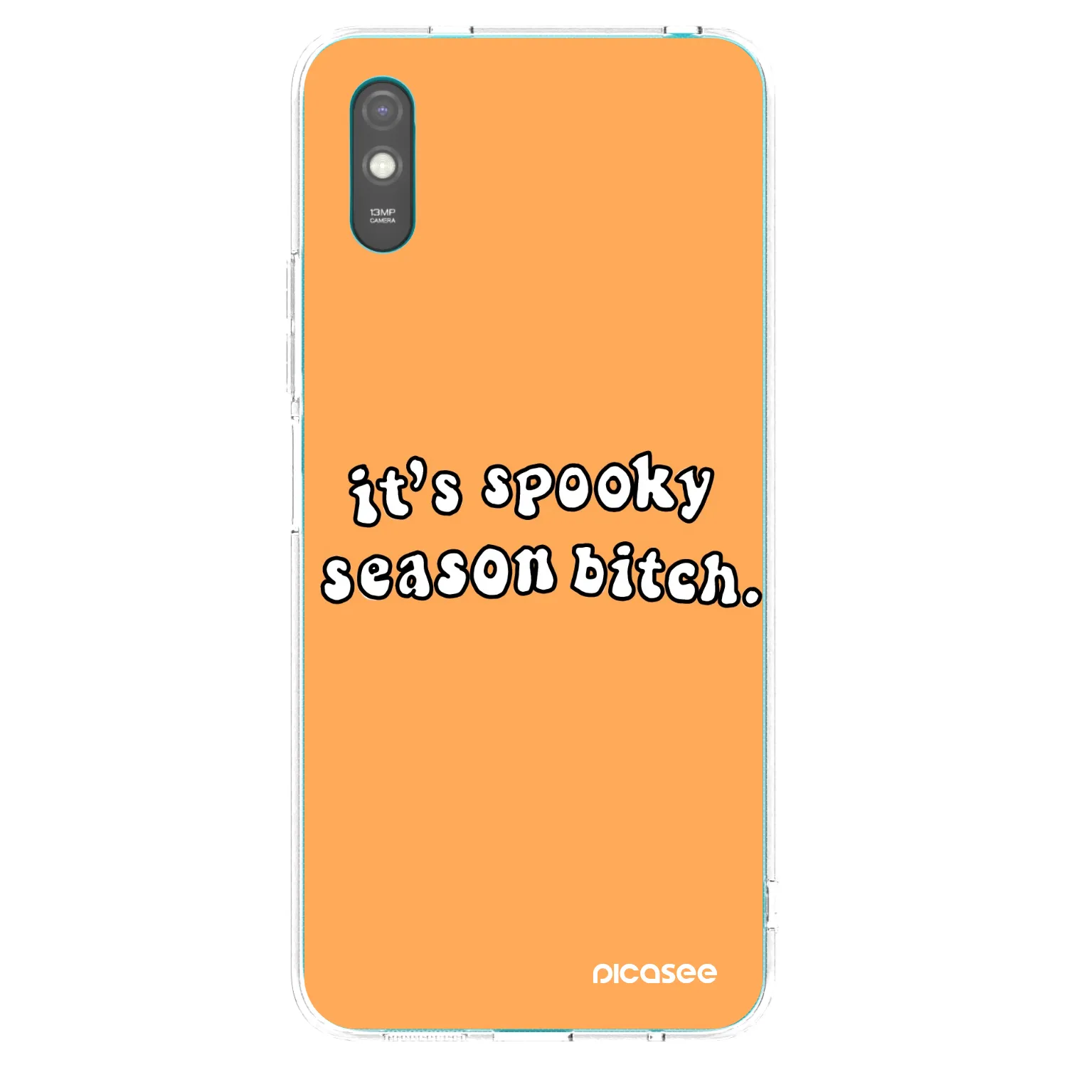 Picasee διαφανής θήκη σιλικόνης Xiaomi Redmi 9A - Spooky season