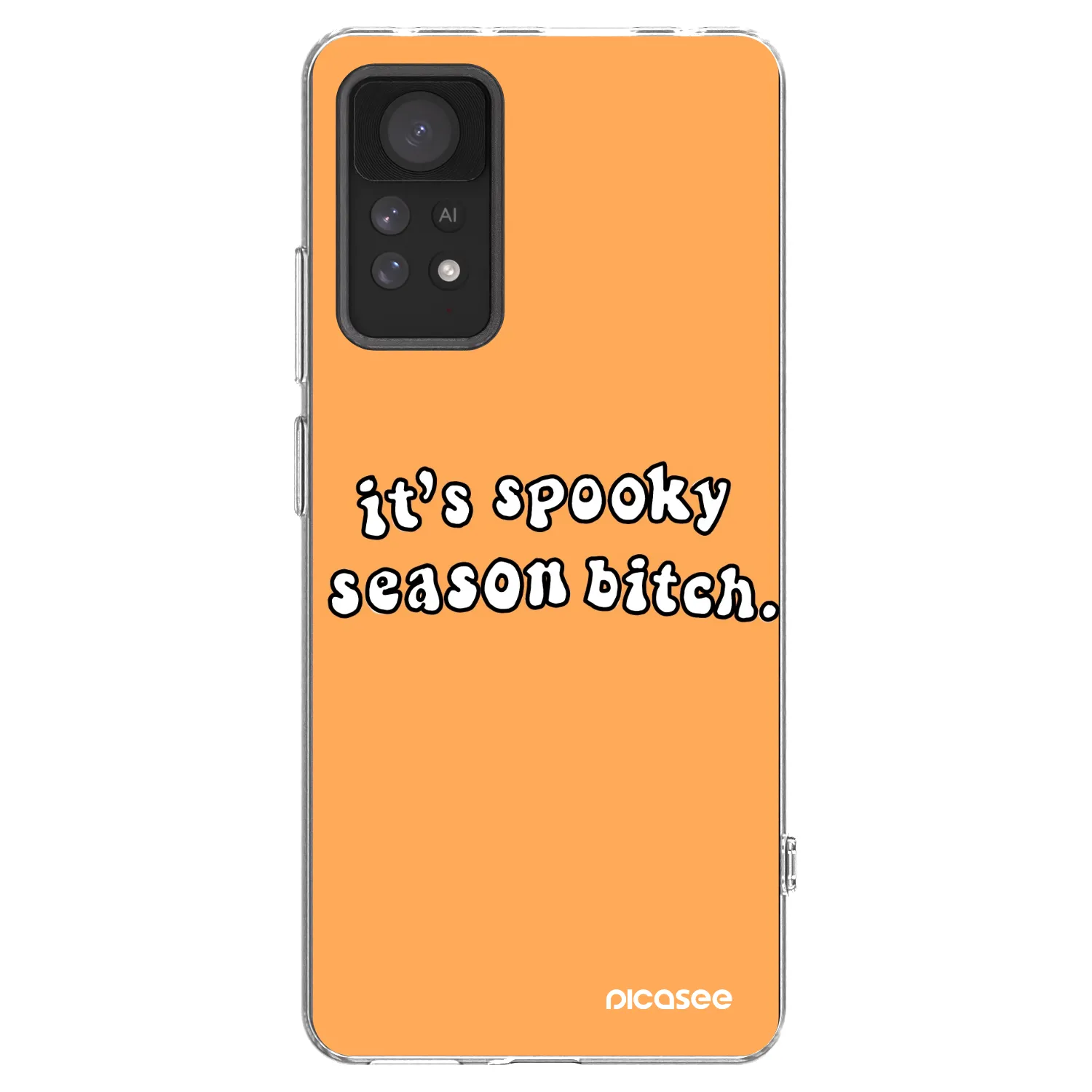 Picasee διαφανής θήκη σιλικόνης Xiaomi Redmi Note 11 Pro 5G - Spooky season
