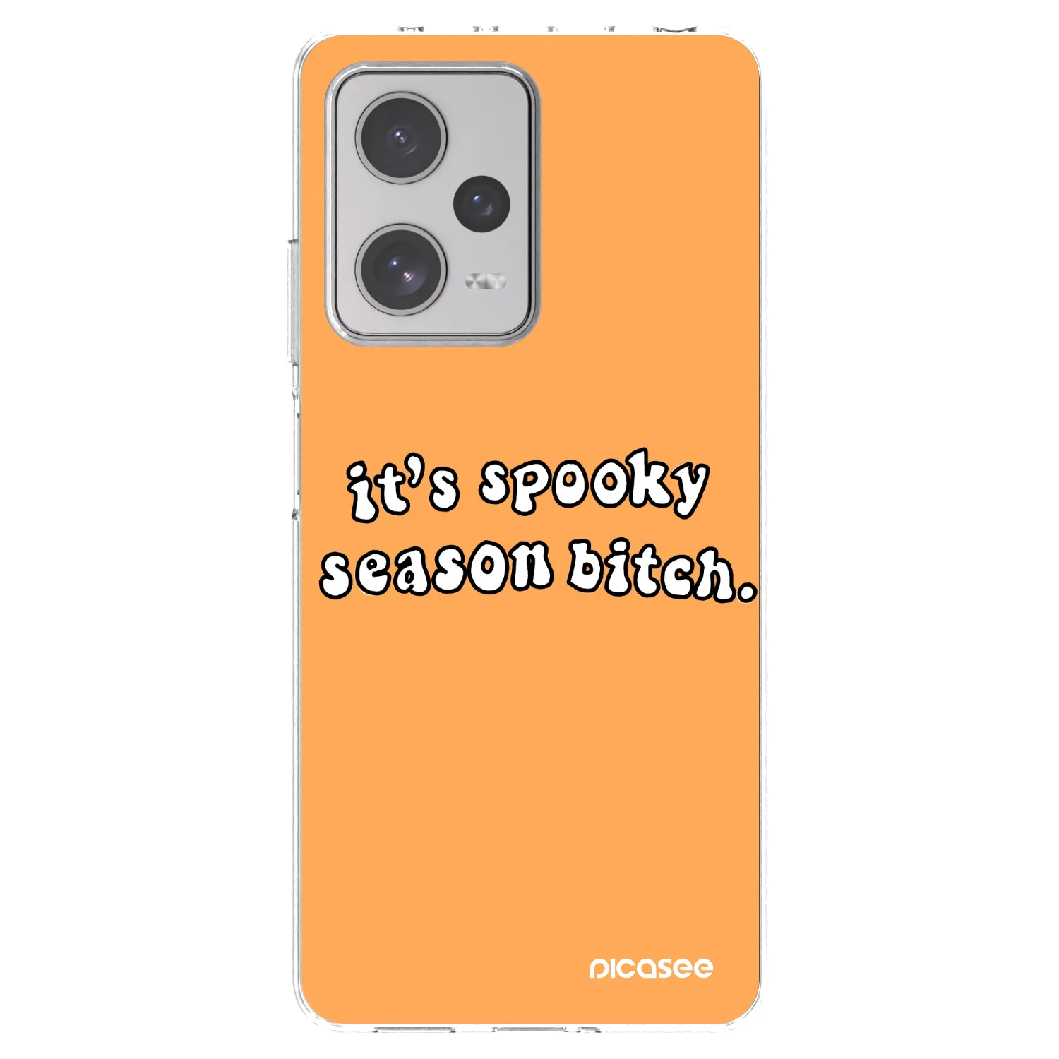 Picasee διαφανής θήκη σιλικόνης Xiaomi Redmi Note 12 Pro+ 5G - Spooky season