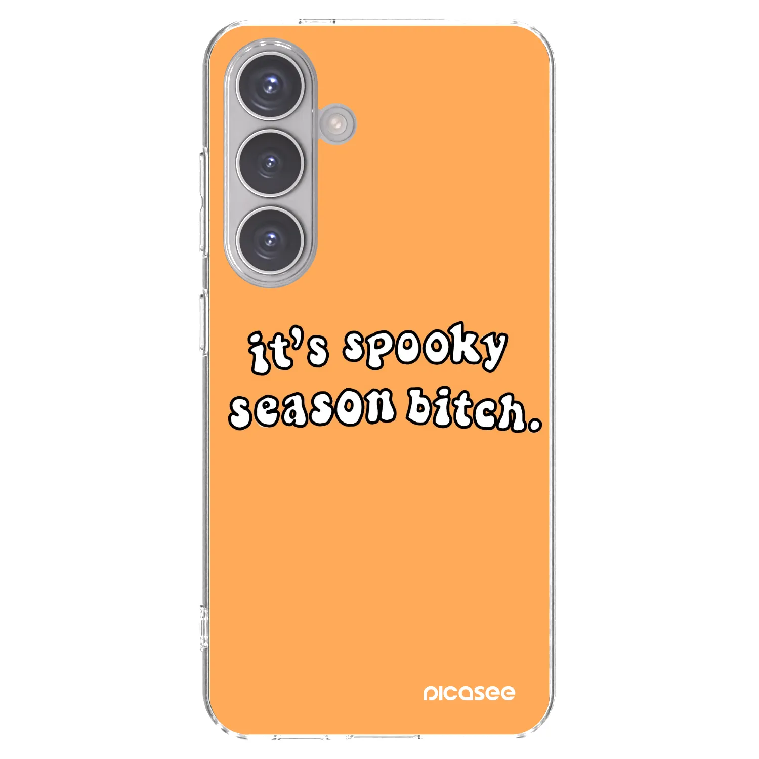 Picasee διαφανής θήκη σιλικόνης Samsung Galaxy S24 S921B 5G - Spooky season