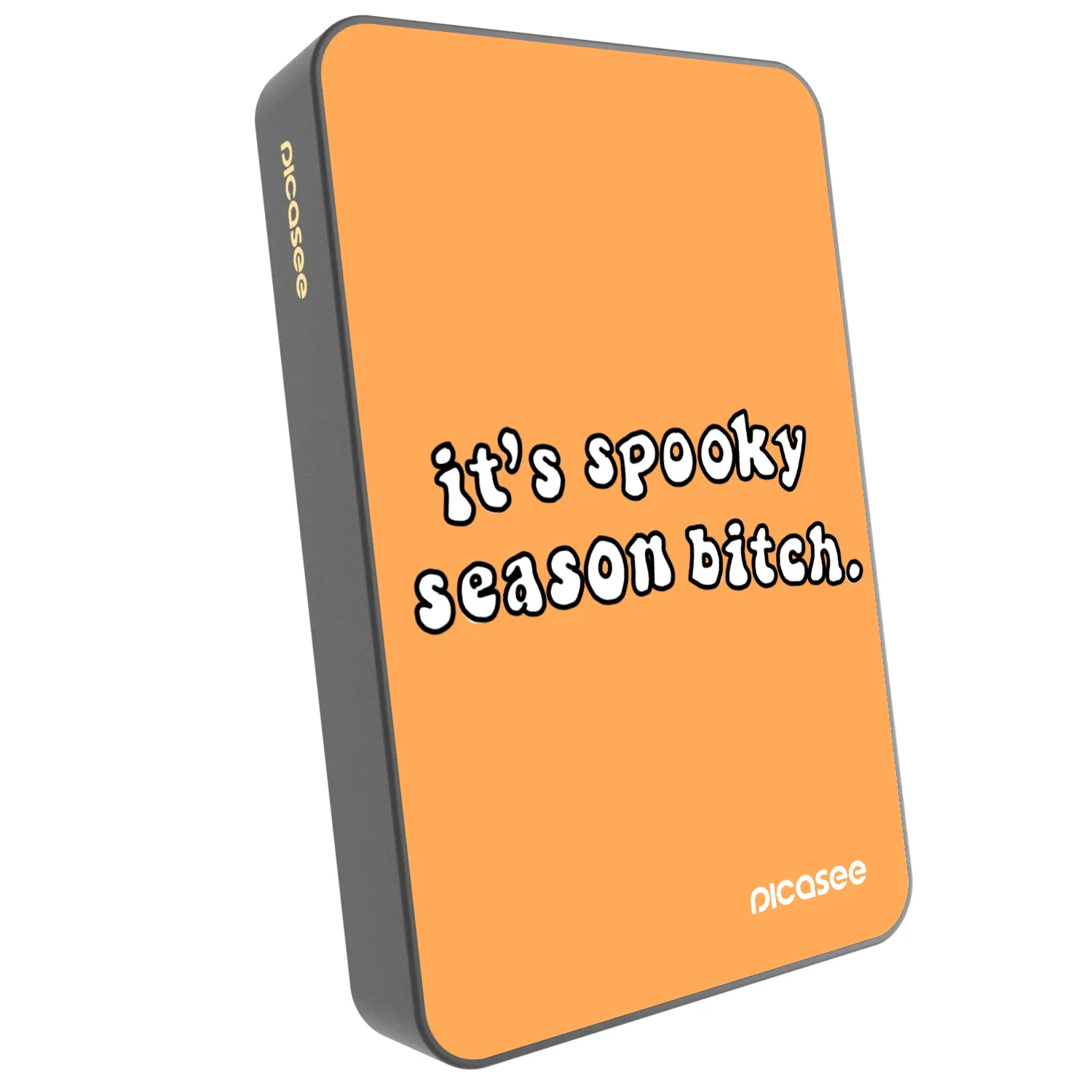 Picasee Powerbank με MagSafe 10 000 mAh Γκρί - Spooky season