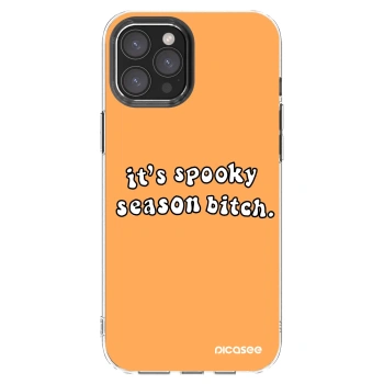 Picasee διαφανής θήκη σιλικόνης Apple iPhone 12 Pro Max - Spooky season