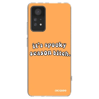 Picasee διαφανής θήκη σιλικόνης Xiaomi Redmi Note 11 Pro 5G - Spooky season